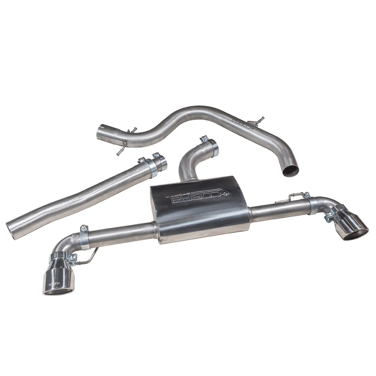 VW Golf GTD (Mk6) 2.0 TDI (5K) (09-13) GTI Style Cat Back Performance Exhaust
