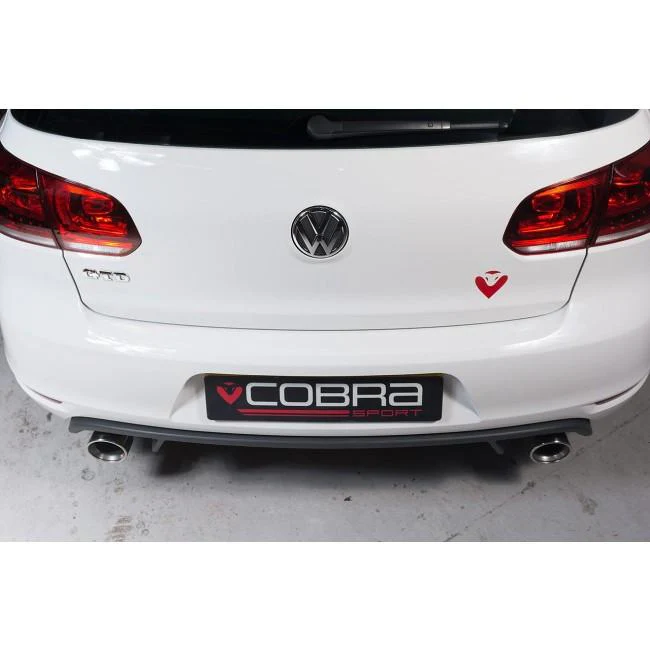 VW Golf GTD (Mk6) 2.0 TDI (5K) (09-13) GTI Style Cat Back Performance Exhaust - Image 11