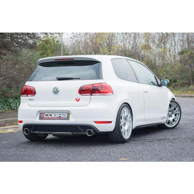VW Golf GTD (Mk6) 2.0 TDI (5K) (09-13) GTI Style Cat Back Performance Exhaust - Image 12