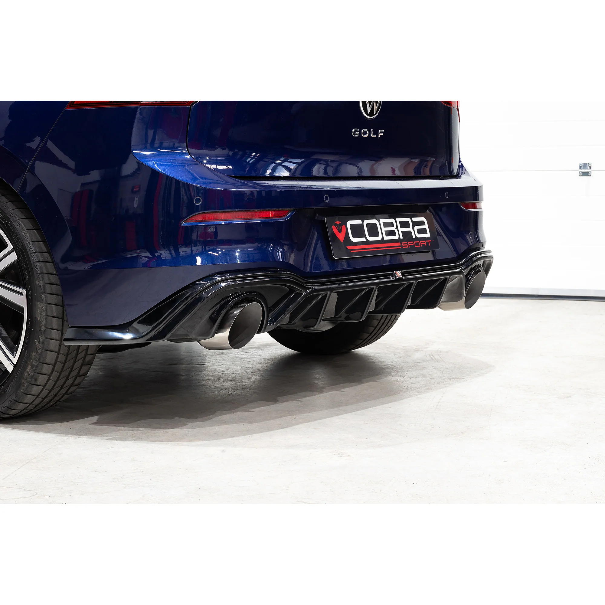 VW Golf R-Line (Mk8) 1.5 TSI (20>) 'GTI Style' Dual Exit Rear Box Section Performance Exhaust - Image 9