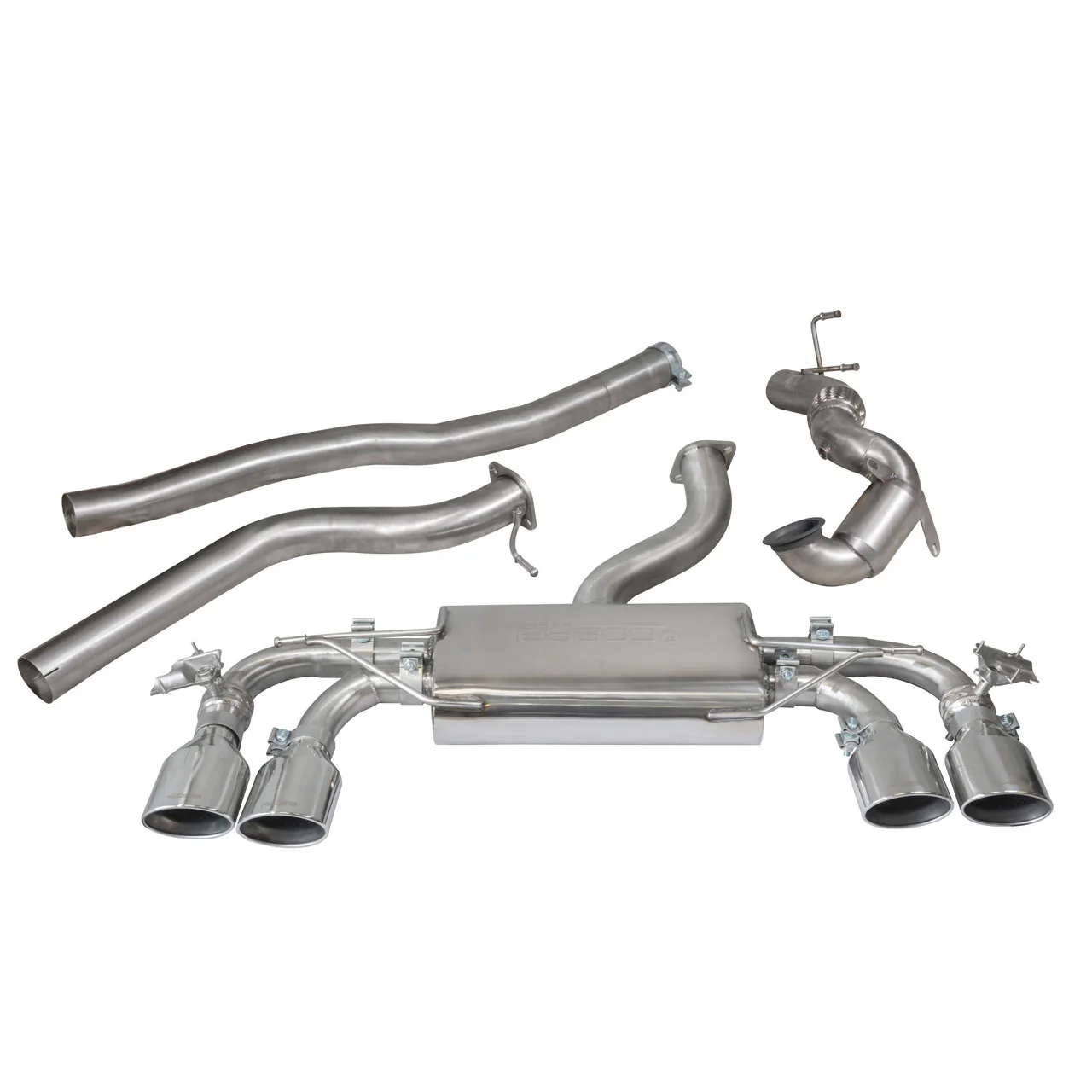 VW Golf R (Mk7.5) 2.0 TSI (5G) (18-20) Turbo Back Performance Exhaust - Image 14