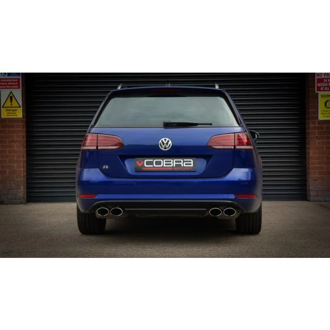 VW Golf R (Mk7) Estate 2.0 TSI (12-18) Resonator Delete Performance Exhaust - Image 7