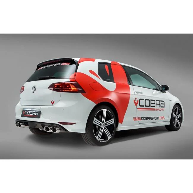 VW Golf R (Mk7) 2.0 TSI (5G) (12-18) Resonator Delete Performance Exhaust - Image 6