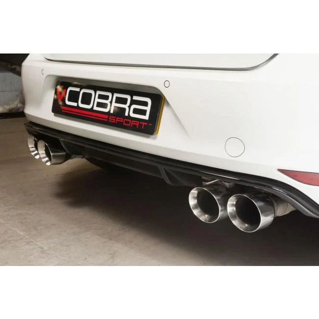 VW Golf R (Mk7) 2.0 TSI (5G) (12-18) Turbo Back Performance Exhaust - Image 12