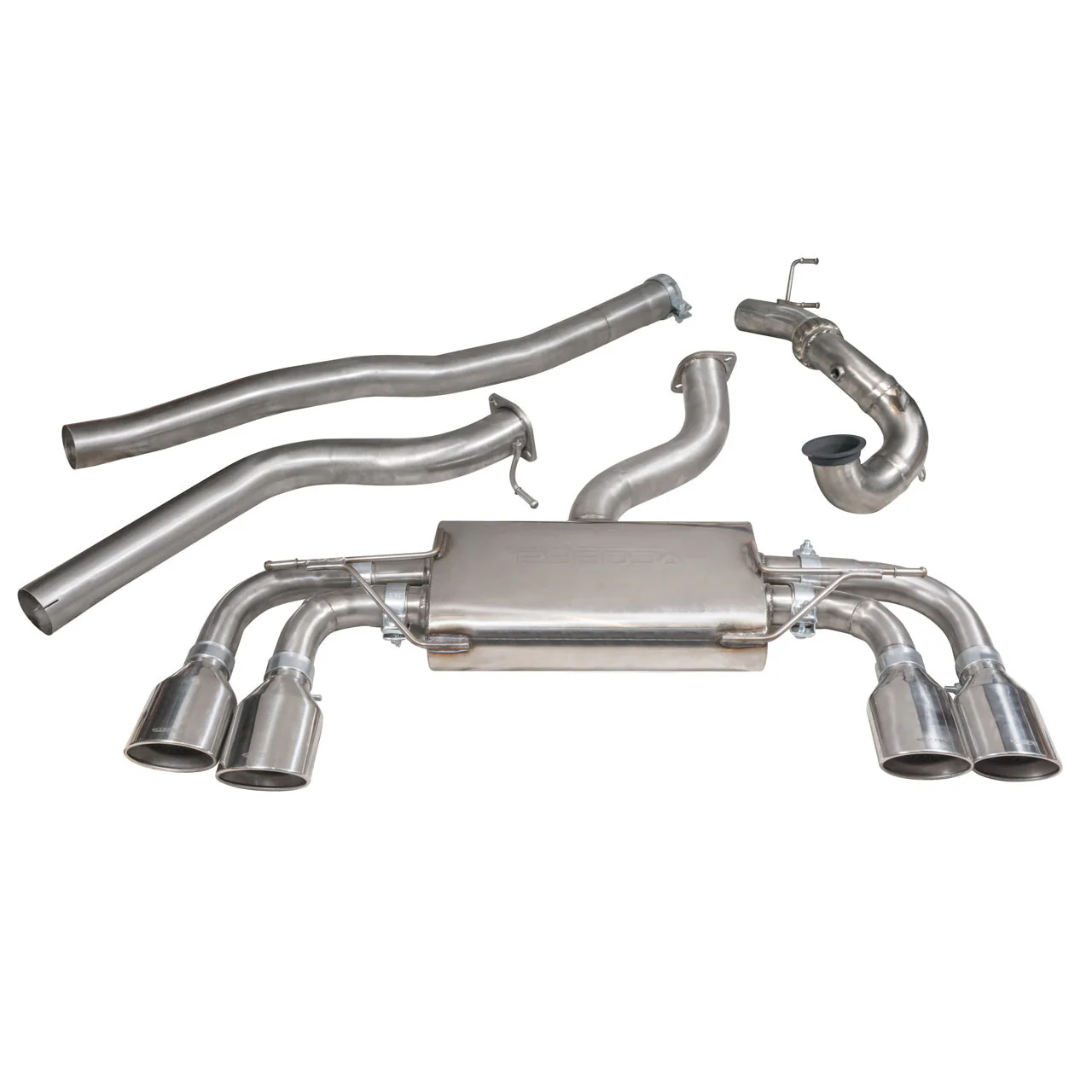 VW Golf R (Mk7) 2.0 TSI (5G) (12-18) Turbo Back Performance Exhaust - Image 20
