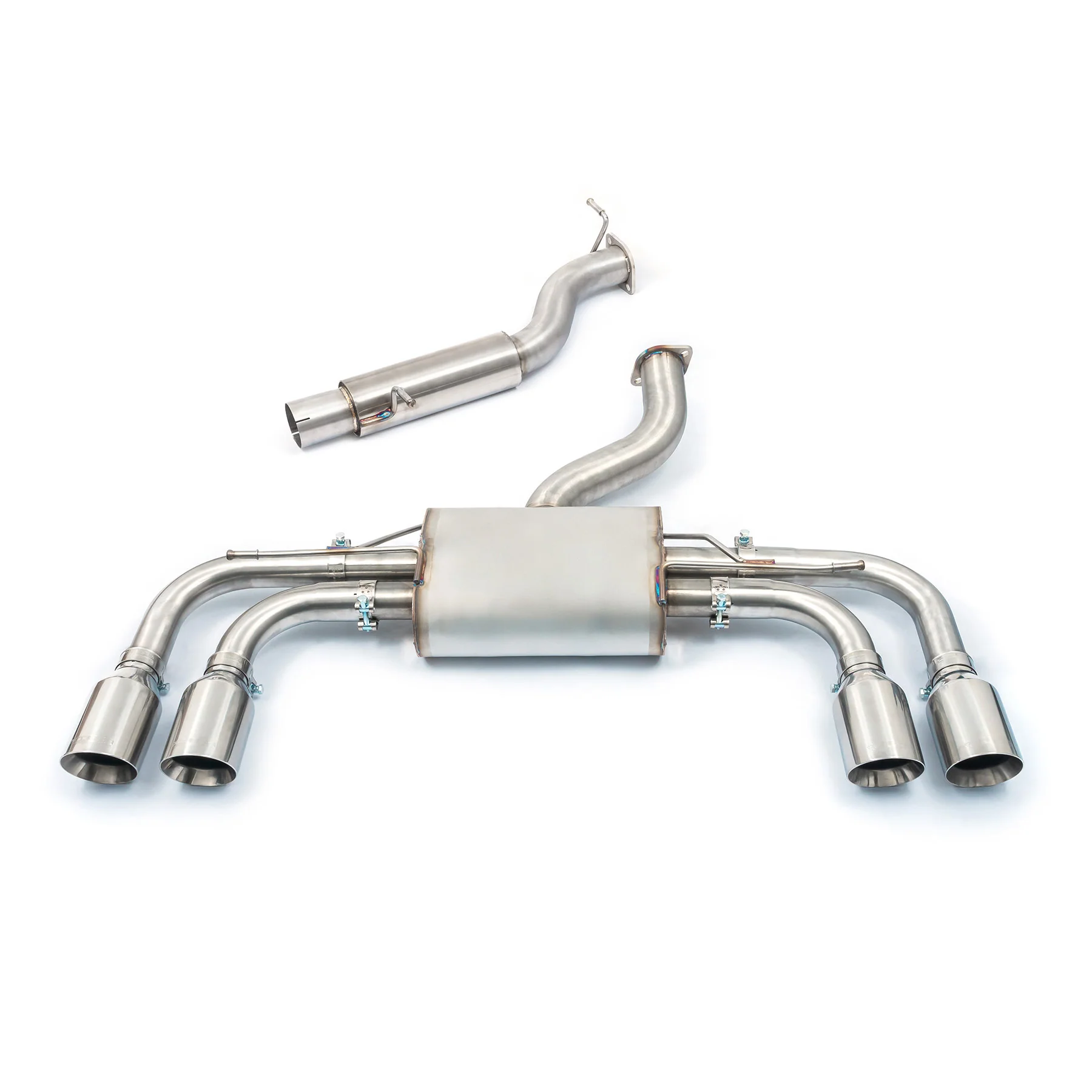 VW Golf R (Mk8) 2.0 TSI (21>) Race GPF Back Performance Exhaust - Image 14