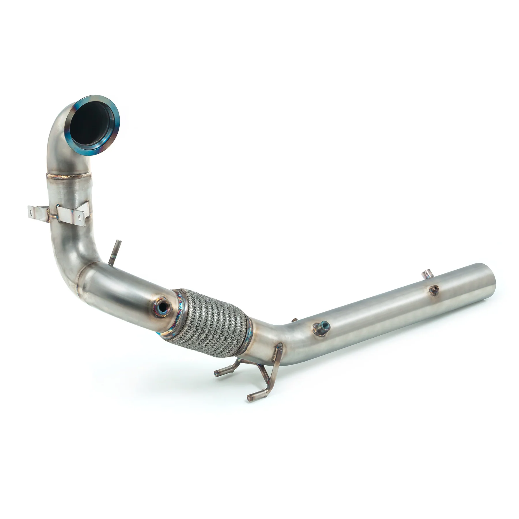 VW Polo GTI (AW) Mk6 2.0 TSI (19>) Sports Cat / De-Cat Front Downpipe (incl PPF delete) Performance Exhaust - Image 6