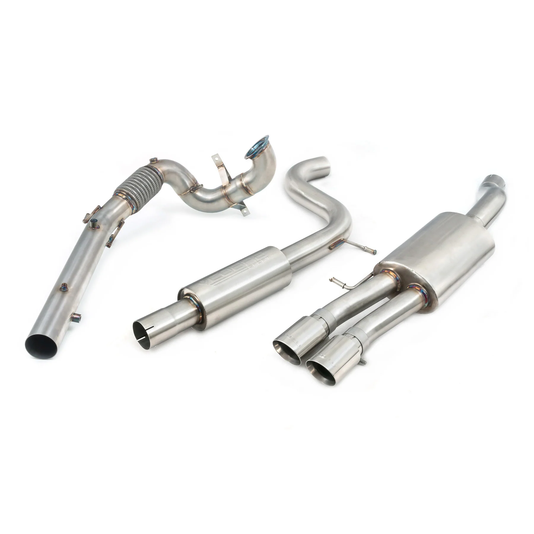 VW Polo GTI (AW) Mk6 2.0 TSI (19>) Turbo Back Performance Exhaust - Image 10