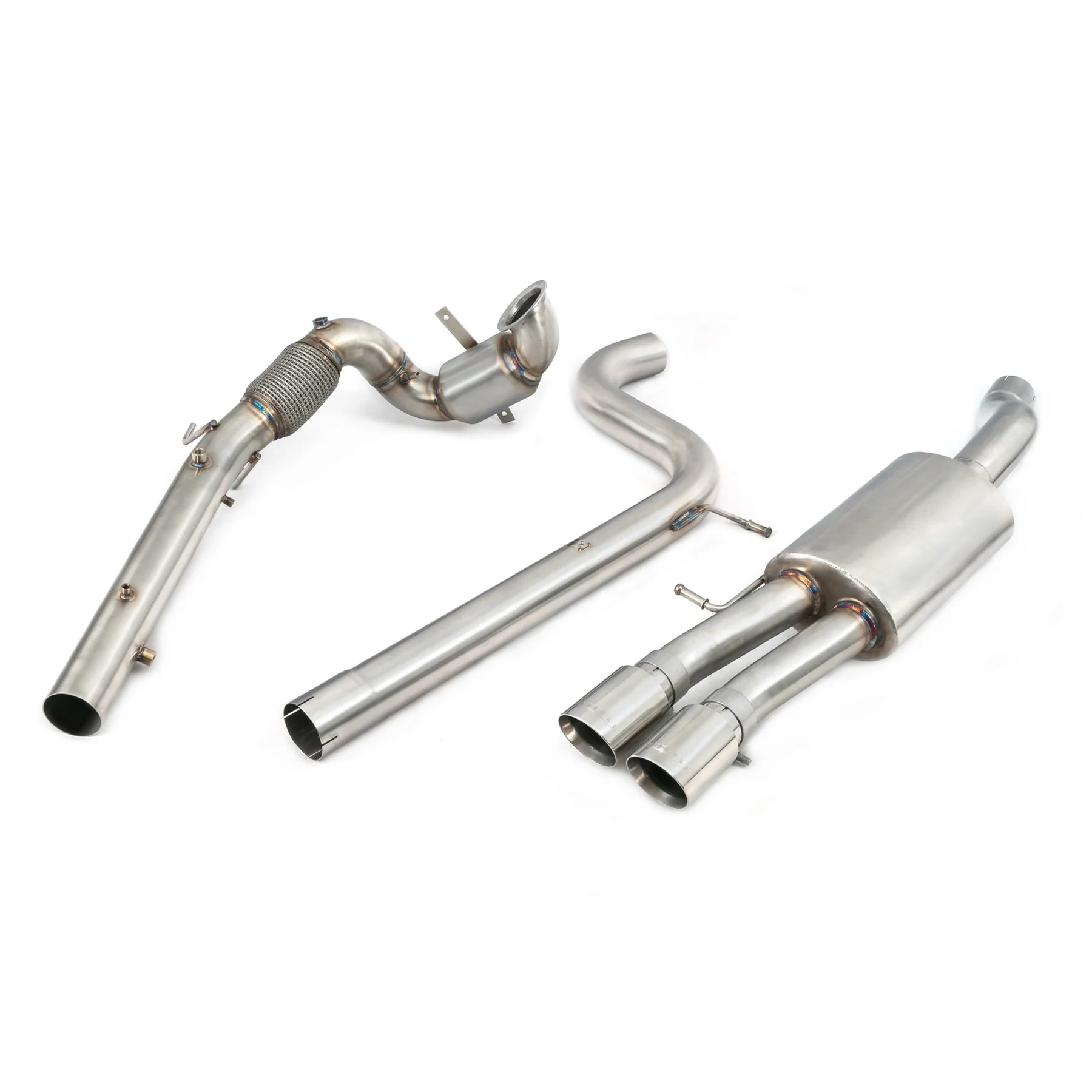 VW Polo GTI (AW) Mk6 2.0 TSI (19>) Turbo Back Performance Exhaust - Image 9