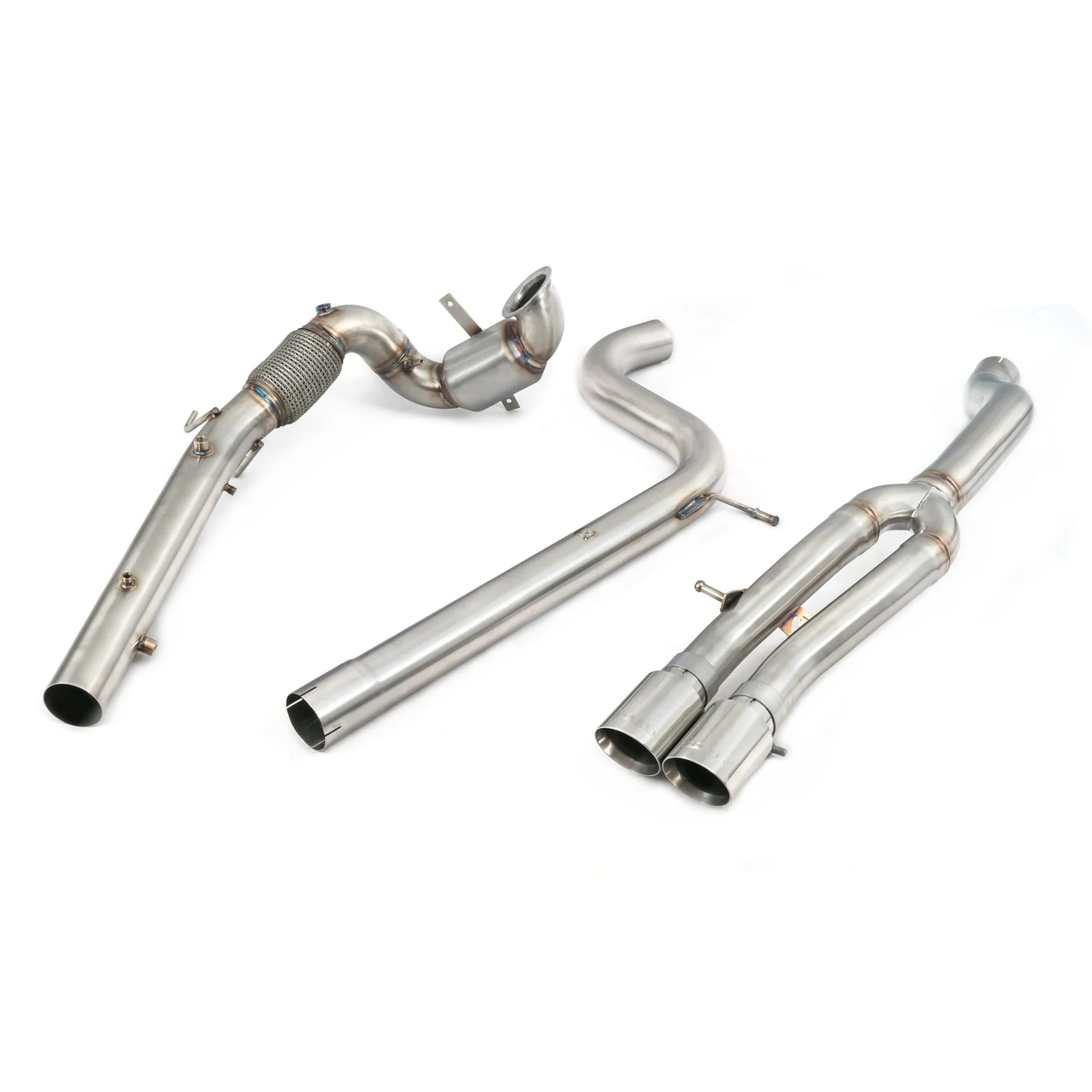 VW Polo GTI (AW) Mk6 2.0 TSI (19>) Venom Turbo Back Performance Exhaust - Image 10