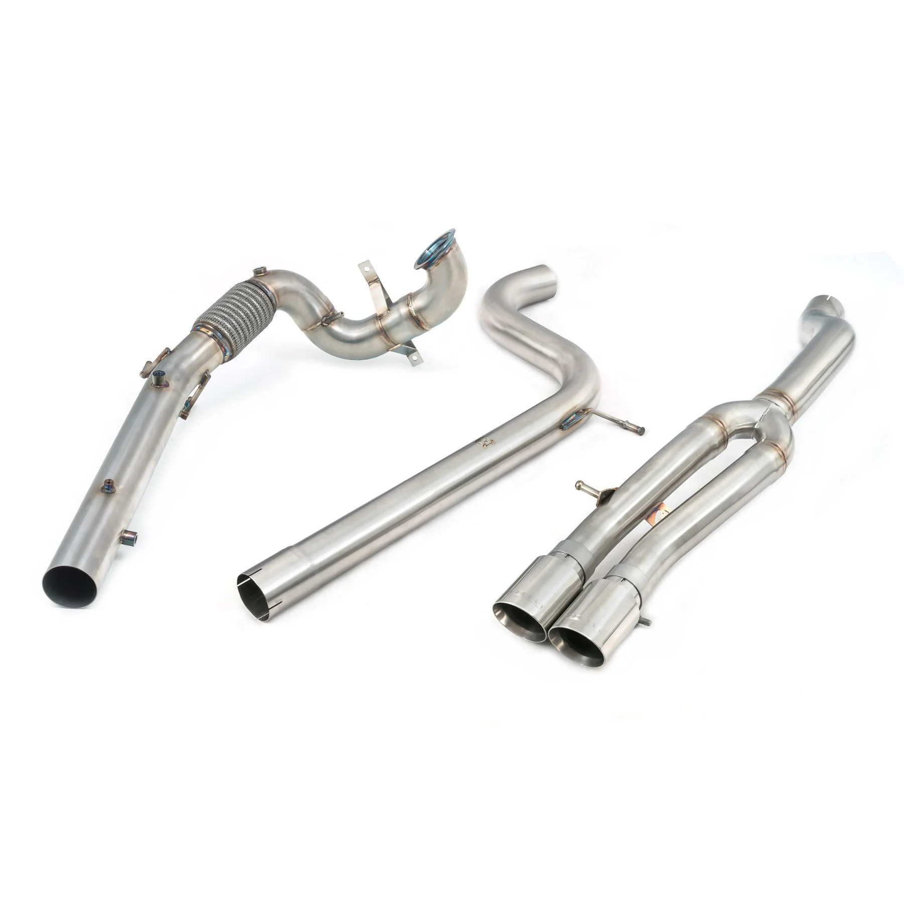 VW Polo GTI (AW) Mk6 2.0 TSI (19>) Venom Turbo Back Performance Exhaust - Image 12
