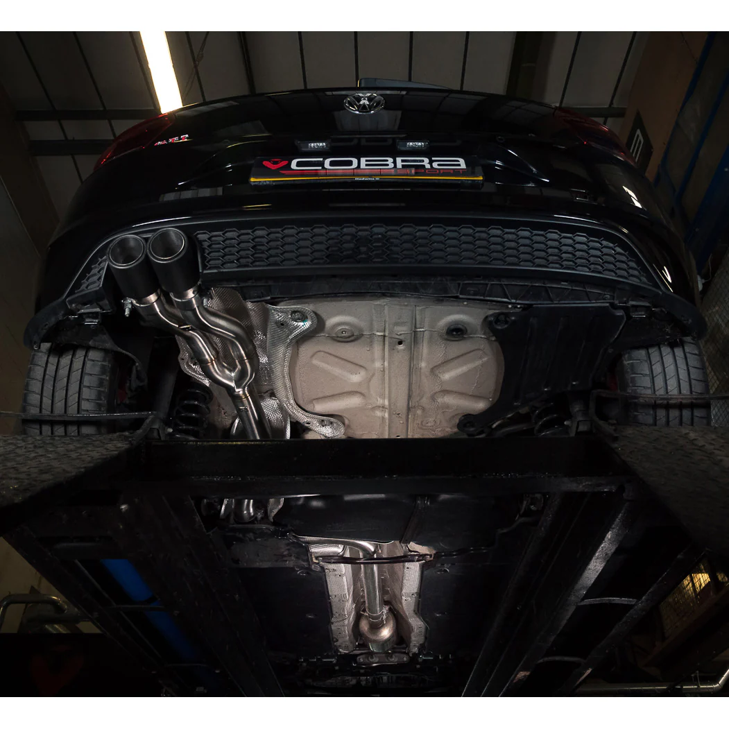 VW Polo GTI (AW) Mk6 2.0 TSI (17> GPF Models) Rear Box Delete Race GPF Back Performance Exhaust - Image 4