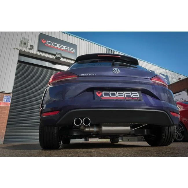 VW Scirocco 1.4 TSI (14-18) Cat Back Performance Exhaust - Image 6