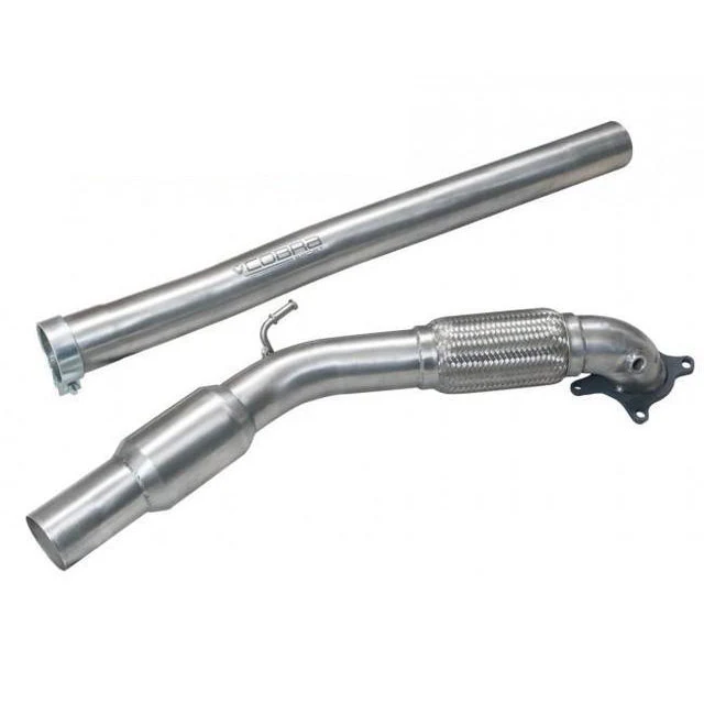 VW Scirocco R 2.0 TSI (09-18) Sports Cat / De-Cat Front Downpipe Performance Exhaust - Image 4