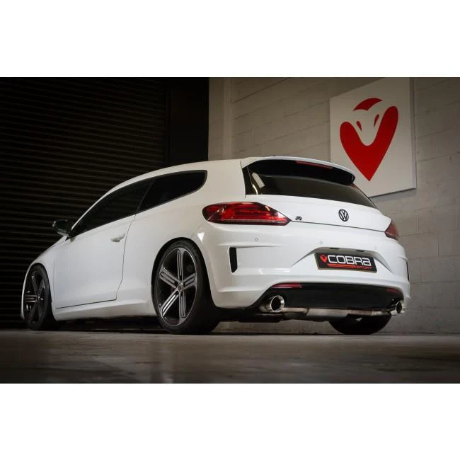 VW Scirocco R 2.0 TSI (09-18) Turbo Back Performance Exhaust - Image 10