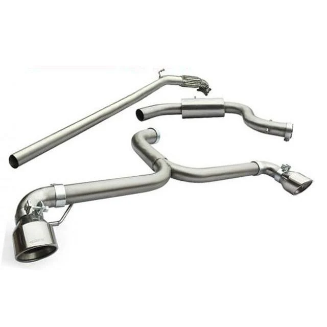 VW Scirocco R 2.0 TSI (09-18) Venom Box Delete Race Turbo Back Performance Exhaust - Image 10