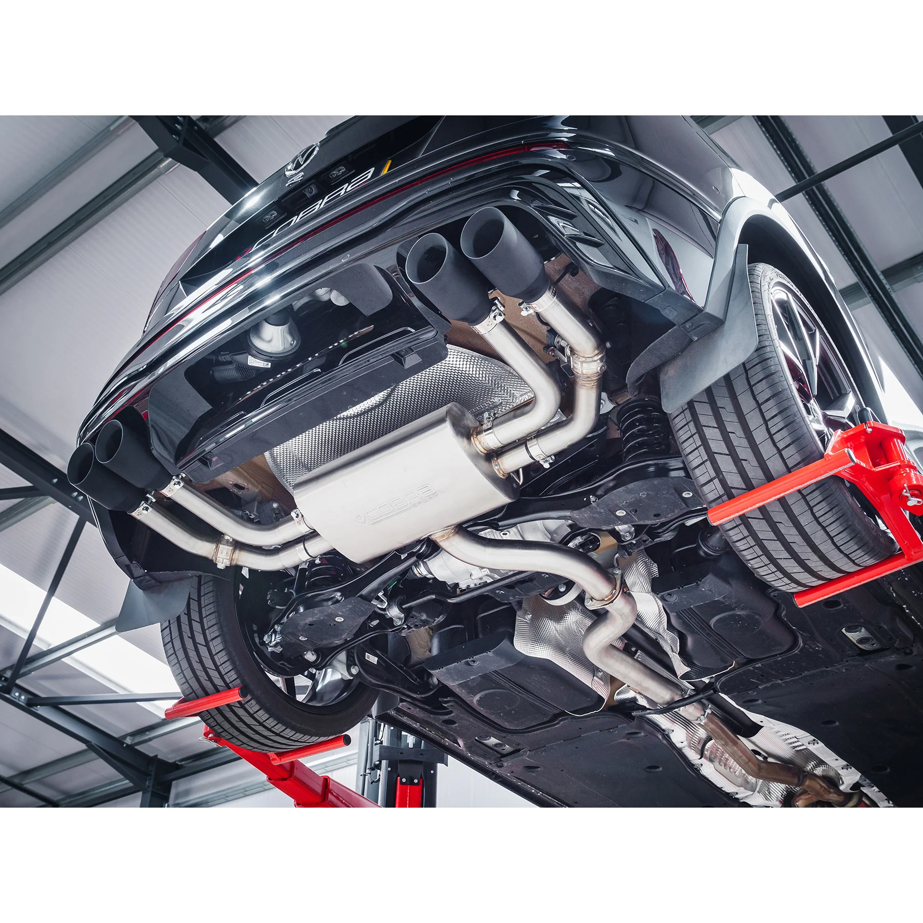VW Tiguan R (21>) 2.0 TSI Race GPF Back Performance Exhaust - Image 3