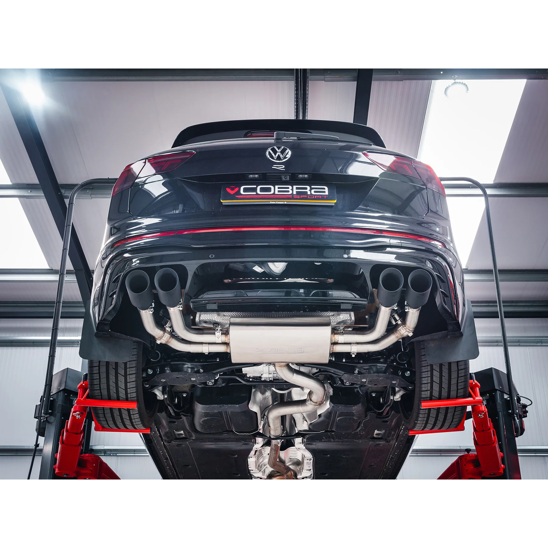 VW Tiguan R (21>) 2.0 TSI Race GPF Back Performance Exhaust - Image 4